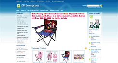 Desktop Screenshot of dp-enterprises.com